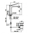 TILT - MISCELATORE LAVABO - PAFFONI