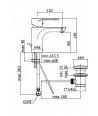 GREEN - MISCELATORE LAVABO ENERGY SAVING - PAFFONI