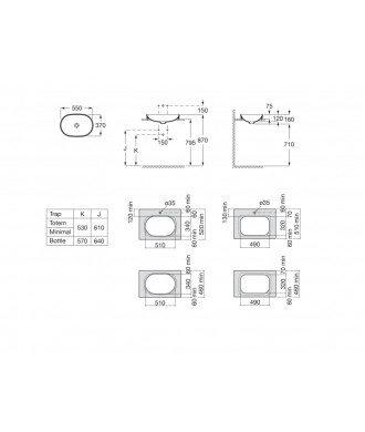 INSPIRA ROUND INCASSO FINECERAMIC