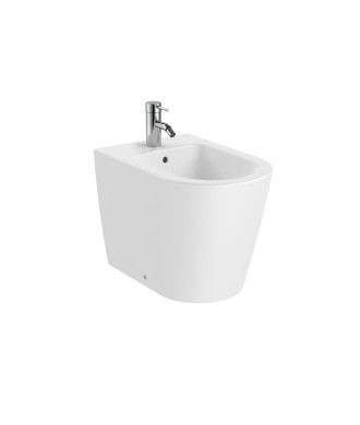 Vaso+Bidet a Pavimento Round "Inspira"  ROCA