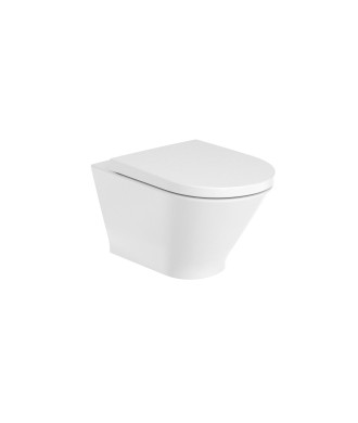 Coppia Vaso Rimless e Bidet Sospesi "The Gap" ROCA