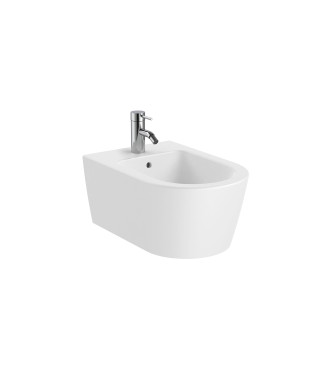 Vaso+Bidet Sospesi Round "Inspira" ROCA