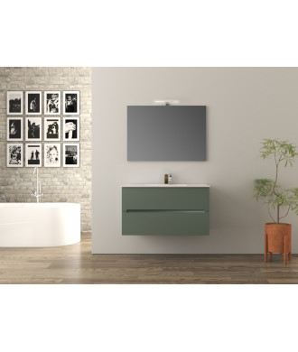 Mobile Lavabo Sospeso e Specchio "Elsa"
