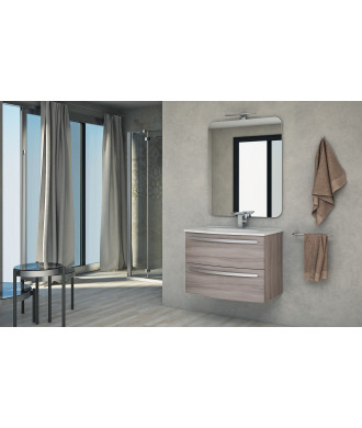Mobile Lavabo Sospeso e Specchio "Sara"