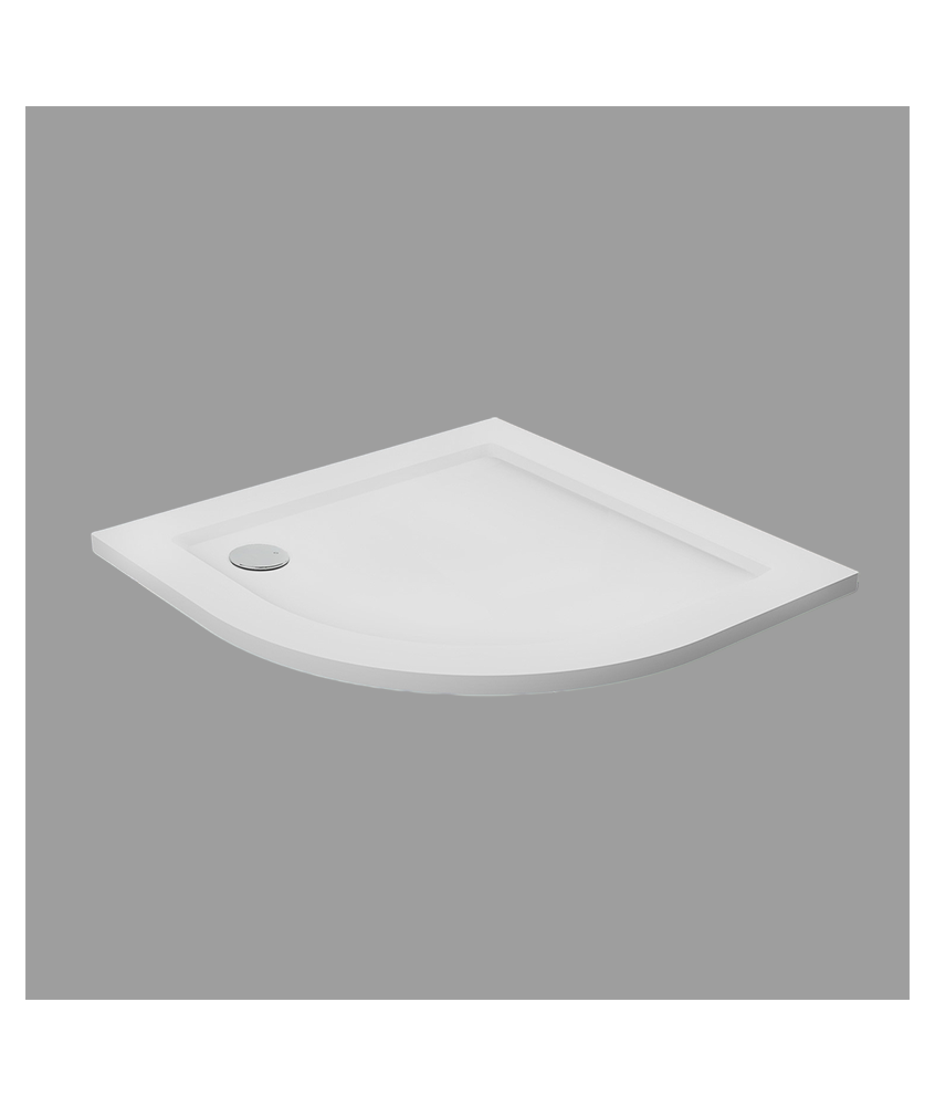 Piatto doccia semi circolare in vetroresina "Semidio"