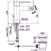 EFFE - MISCELATORE BIDET - PAFFONI