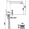 RINGO - MISCELATORE LAVABO PROLUNGATO MEDIO - PAFFONI RINGO - MISCELATORE LAVABO PROLUNGATO MEDIO - PAFFONI
