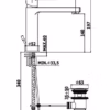 WEST - MISCELATORE LAVABO MEDIO - PAFFONI WEST - MISCELATORE LAVABO MEDIO - PAFFONI