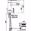 WEST - MISCELATORE BIDET - PAFFONI