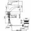 DUEMILA - MISCELATORE LAVABO -PAFFONI