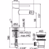 STICK - MISCELATORE BIDET - PAFFONI