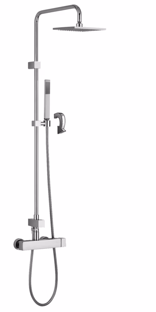 LEVEL PLUS - COLONNA DOCCIA CON e SENZA MISCELATORE