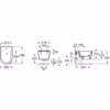 dimensioni-bidet-sospeso-inspira-round-roca dimensioni bidet sospeso roca inspira round