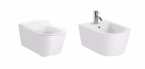 coppia sanitari sospesi roca inspira round