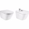 coppia sanitari squadrati sospesi roca the gap square