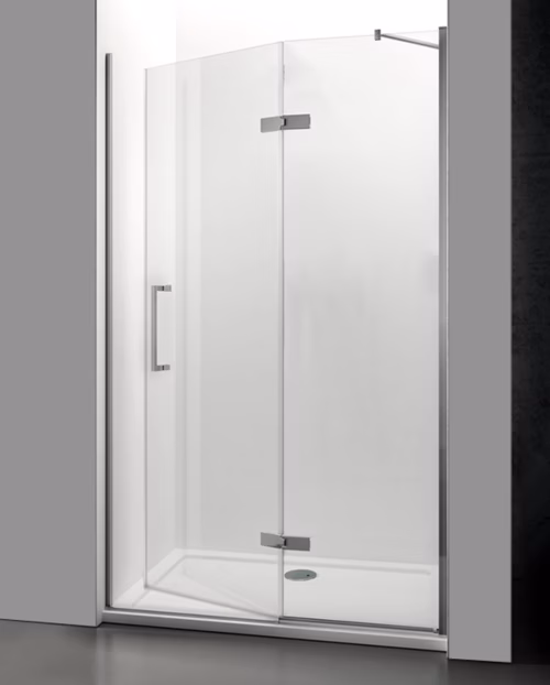 porta battente box doccia modulare profilo cromo elide