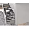 particolare cassettone mobile bagno sospeso siro 80 cam bianco lucido