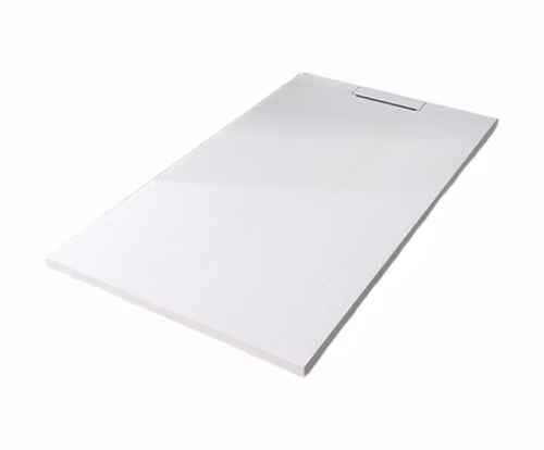 piatto doccia marmoresina Mara effetto pietra bianco