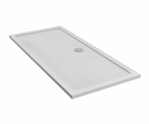 piatto doccia rettangolare vetroresina Bacino slim bianco