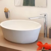 miscelatore lavabo a canna prolungata paffoni modello CA081HKCR cromo lucido